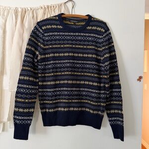 Banana Republic Fair Isle Crew